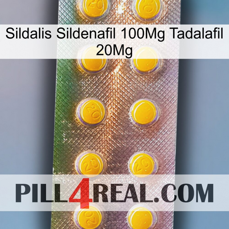 Sildalis Sildenafil 100Mg Tadalafil 20Mg new11